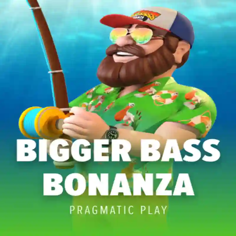Bigger Bass Bonanza slot game interface